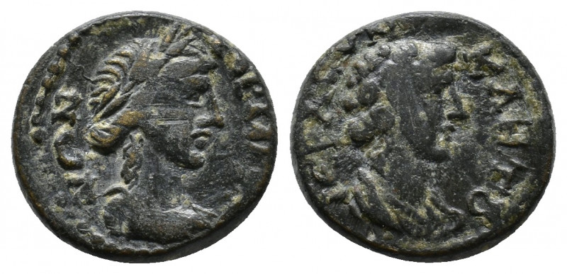 MYSIA. Pergamum. Pseudo-autonomous. Roma and Senate (c. AD 40–60) Obv. ΘЄON CYNK...