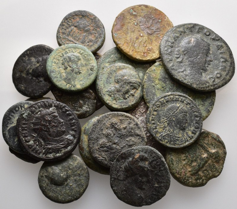 lot of 20 mixed ancient coins / SOLD AS SEEN NO RETURN