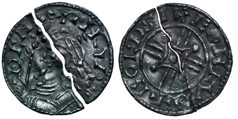 England. Harthacnut. 1035-1042. AR Penny (1.06 g). Arm and Scepter type (BMC ii,...