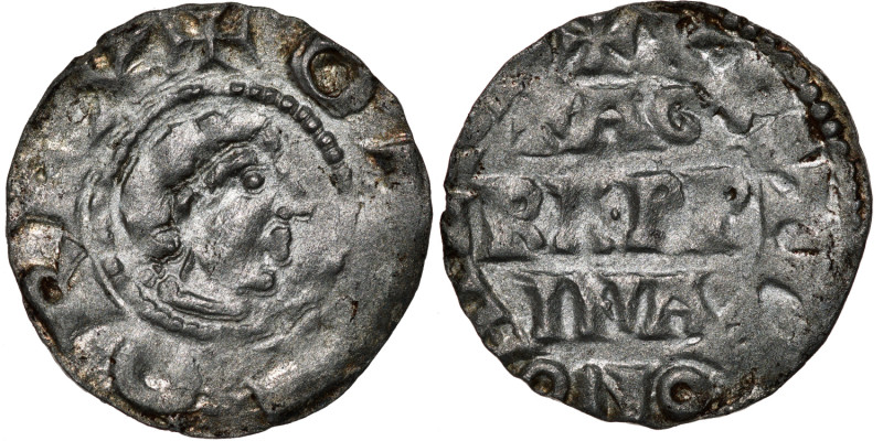 Germany. Andernach. Otto III. 983 – 1002. AR Denar (18mm, 0.80g). Andernach mint...