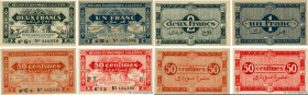 Country : ALGERIA 
Face Value : 50 Centimes, 1 et 2 Francs Lot 
Date : 1944 
Period/Province/Bank : Région économique d'Algérie 
Catalogue reference :...