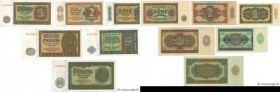 Country : GERMAN DEMOCRATIC REPUBLIC 
Face Value : 1 au 50 Deutsche Mark Lot 
Date : 1948 
Period/Province/Bank : Deutsche Notenbank 
Catalogue refere...