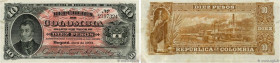 Country : COLOMBIA 
Face Value : 10 Pesos 
Date : avril 1904 
Period/Province/Bank : Republica de Colombia 
Catalogue reference : P.312 
Alphabet - si...