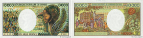 Country : CONGO 
Face Value : 10000 Francs 
Date : (1983) 
Period/Province/Bank : B.E.A.C. 
Department : République Populaire du Congo 
Catalogue refe...
