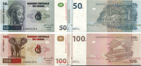 Country : CONGO REPUBLIC 
Face Value : 50 et 100 Francs Petit numéro 
Date : 01 novembre 1997 
Period/Province/Bank : Banque Nationale du Congo 
Catal...