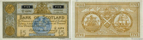 Country : SCOTLAND 
Face Value : 5 Pounds 
Date : 17 juin 1958 
Period/Province/Bank : Bank of Scotland 
Catalogue reference : P.101b 
Alphabet - sign...