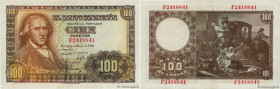 Country : SPAIN 
Face Value : 100 Pesetas 
Date : 02 mai 1948 
Period/Province/Bank : Banco de Espana 
Catalogue reference : P.137a 
Alphabet - signat...