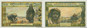 Country : WEST AFRICAN STATES 
Face Value : 500 Francs 
Date : (1965-1975) 
Period/Province/Bank : B.C.E.A.O. 
Department : Côte d'Ivoire 
Catalogue r...