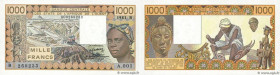 Country : WEST AFRICAN STATES 
Face Value : 1000 Francs 
Date : 1981 
Period/Province/Bank : B.C.E.A.O. 
Department : Bénin 
Catalogue reference : P.2...