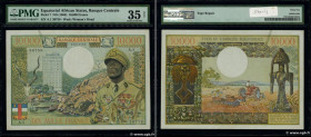 Country : EQUATORIAL AFRICAN STATES (FRENCH) 
Face Value : 10000 Francs 
Date : (1968) 
Period/Province/Bank : B.C.E.A.E. 
Catalogue reference : P.7 
...