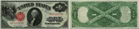 Country : UNITED STATES OF AMERICA 
Face Value : 1 Dollar 
Date : 1917 
Period/Province/Bank : United States Note 
Catalogue reference : P.187 
Alphab...