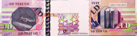 Country : EUROPA 
Face Value : Format 20 Euros Test Note 
Date : (2003) 
Period/Province/Bank : BCE 
Department : LD TEST 
Catalogue reference : P.- 
...