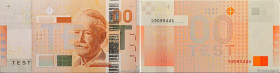 Country : EUROPA 
Face Value : Format 50 Euros Test Note 
Date : (1997) 
Period/Province/Bank : BCE 
Catalogue reference : P.- 
Alphabet - signatures ...