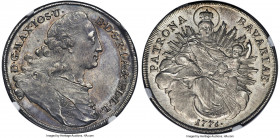Bavaria. Maximilian III Joseph Taler 1776 MS64 NGC, Munich mint, KM519.1, Dav-1953A, Schön-99, Hahn-307. A date which is undoubtedly popular with coll...