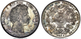 Bavaria. Ludwig I "Order of Merit" Taler 1837 MS65 NGC, Munich mint, KM790, Dav-580, AKS-139, Thun-72. Commemorating the Order of St. Michael as the O...