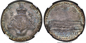 Brunswick-Lüneburg-Calenberg-Hannover. George III of England "Mining" Taler 1774-LCR MS64 NGC, Zellerfeld mint, KM369, Dav-2110, Schön-341 (under Hann...