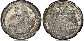 Constance. Franz Conrad Taler 1761-FH MS63 NGC, Augsburg mint, KM18, Dav-2190, Schön-3, Forster-408. An elusive, single-year type in general, almost u...