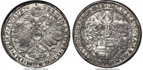 Erbach. Ludwig III, Johann Kasimir, & Georg Albrecht Taler 1623 MS63 NGC, Fürstenau mint, KM11, Dav-6666, Wilmersdörffer-6941. With the name and title...