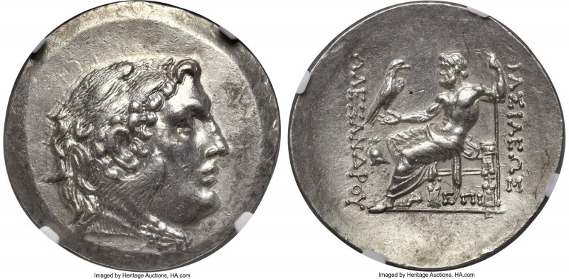 THRACE. Mesambria. Ca. 280-225 BC. AR tetradrachm (35mm, 16.79 gm, 1h). NGC Choi...