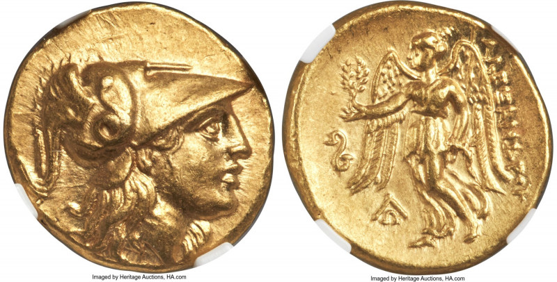 MACEDONIAN KINGDOM. Alexander III the Great (336-323 BC). AV stater (19mm, 8.57 ...
