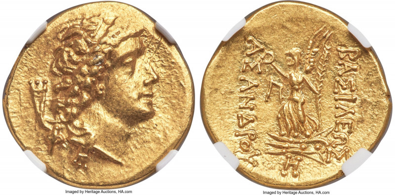 BOSPORAN KINGDOM. Asander, as King (ca. 47-16 BC). AV stater (20mm, 8.21 gm, 12h...