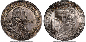 Maximilian Taler 1616-CO MS63+ NGC, Hall mint, KM205.2, Dav-3322A. An eye-appealing specimen bested by only one example graded by NGC. This offering p...