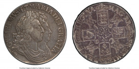 William & Mary Crown 1692 VF30 PCGS, KM478, S-3433. An elusive British Crown type in any reasonable grade, presented here by an impressive slate toned...