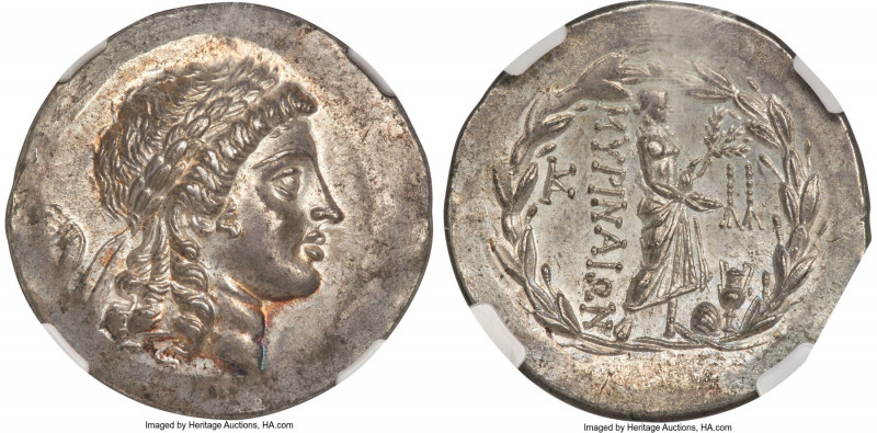 AEOLIS. Myrina. Ca. mid-2nd century BC. AR tetradrachm (33mm, 16.49 gm, 12h). NG...