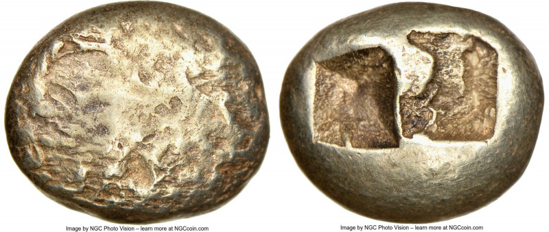 IONIA. Uncertain mint. Ca. 650-600 BC. EL third-stater or trite (12mm, 4.70 gm)....