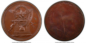 Roman Republic. Republic bronze Specimen Uniface Obverse Pattern Scudo ND (1798) SP63 Brown PCGS, Rome mint, Pagani-630 (obverse), cf. KM-X3a (obverse...