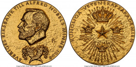 Nobel Economics Sciences Committee gold Medal ND 1970 MS65 NGC, 26mm. 20.60gm. Awarded annually to members of the Economics Sciences prize selection c...