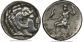 MACEDONIAN KINGDOM. Alexander III the Great (336-323 BC). AR tetradrachm (26mm, 17.10 gm, 1h). NGC Choice VF 5/5 - 3/5. Posthumous issue of Tarsus, ca...
