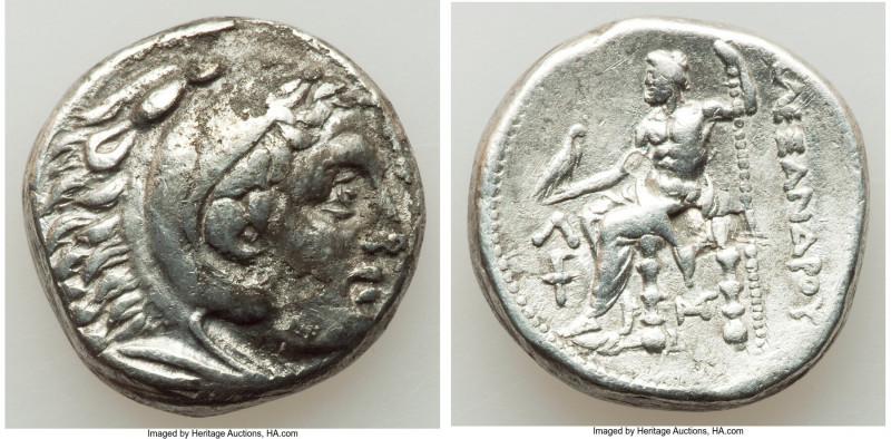 MACEDONIAN KINGDOM. Alexander III the Great (336-323 BC). AR tetradrachm (25mm, ...