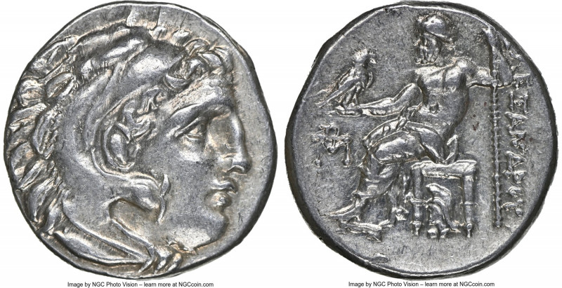 MACEDONIAN KINGDOM. Alexander III the Great (336-323 BC). AR drachm (18mm, 12h)....