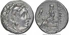 MACEDONIAN KINGDOM. Alexander III the Great (336-323 BC). AR drachm (17mm, 12h). NGC Choice XF. Early posthumous issue of Abydus(?), ca. 310-301. Head...