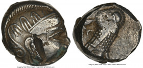 ALEXANDRINE EMPIRE. Mazaces, as Satrap of Mesopotamia (and Bactria?) (ca. 331-322 BC). AR tetradrachm (21mm, 17.15 gm, 11h). NGC (photo-certificate) V...