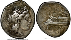 BITHYNIA. Cius. Ca. 350-300 BC. AR hemidrachm (15mm, 1h). NGC VF. Prosenus, magistrate. KIA, laureate head of Apollo right / ΠPOΣ/ENOΣ, prow of galley...