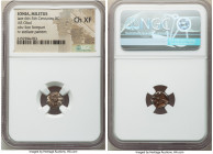 IONIA. Miletus. Ca. late 6th-5th centuries BC. AR 1/12 stater or obol (10mm). NGC Choice XF. Milesian standard. Forepart of roaring lion left, head re...