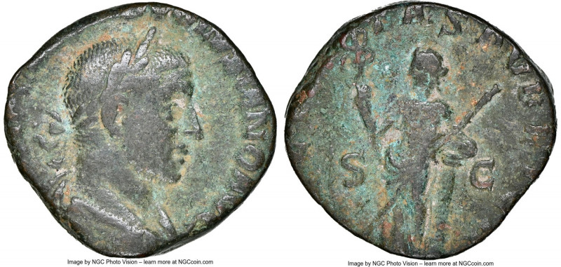 Volusian (AD 251-253). AE sestertius (25mm, 12h). NGC VF. Rome, AD 251-253. IMP ...