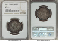 Victoria "Gothic" Florin 1852 MS62 NGC, KM746.1, S-3891. Gunmetal gray toning. 

HID09801242017

© 2022 Heritage Auctions | All Rights Reserved
