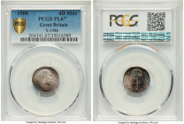 Edward VII 4-Piece Certified Prooflike Maundy Set 1908 PCGS, 1) Penny - PL67, S-3989 2) 2 Pence - PL67, S-3988 3) 3 Pence - PL67, S-3987 4) 4 Pence - ...