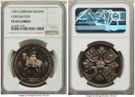 Elizabeth II Proof Crown 1953 PR65 Cameo NGC, KM894, S-4136. Coronation crown. Apricot tinted cameo gem. 

HID09801242017

© 2022 Heritage Auctions | ...
