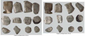 12-Piece Lot of Uncertified Assorted Cob Reales, Average grades F/VF. Sizes range from 18-39mm. Weights range from 2.9-26.9gm. Sold as is, no returns....