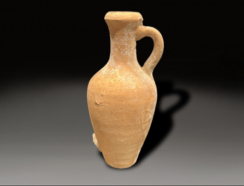 ceramic oil jug Hellenistic circa 300 - 100 BC
Height: 9.1 cm