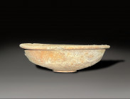 Ceramic wide deep dish bull late bronze age circa 1550 BC – 1200 BC time of moses
Diameter: 16.7 cm