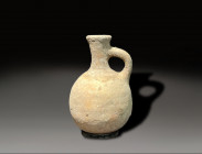 Ceramic oil jug from the iron age period 1200 – 800 BC time of king David
Height: 3.333 cm