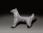 Ancient Bronz Figurine, Holy Land Ancient , 100 A.D. - 800 A.D.
Height: 3.5 cm