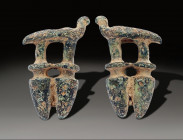 Ancient Bronz Figurine, Holy Land Ancient , 100 A.D. - 800 A.D.
Height: 3 cm