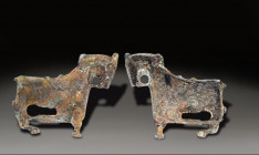 Ancient Bronz Figurine, Holy Land Ancient , 100 A.D. - 800 A.D.
Height: 5.5 cm