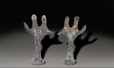 Ancient Bronz Figurine, Holy Land Ancient , 100 A.D. - 800 A.D.
Height: 5 cm